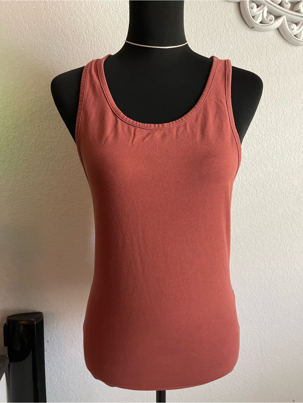 ASOS Rust Scoop Neck Tank Top